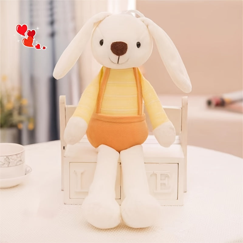 Rabbit Plush Puppet Bunny Doll Stuffed Animal Easter Christmas Gift Age 3 CE CPC