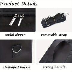 Large 4 Tray Makeup Train Case Organizer