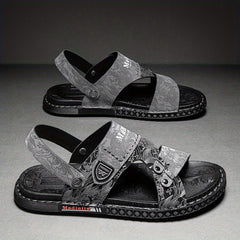 Men's Wear Resistant Non Slip Sandals Quick Drying Comfy Slides Beach Shoes