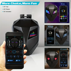 Waterproof LED Hard Shell Backpack for Motorcycle Bicycle Cycling