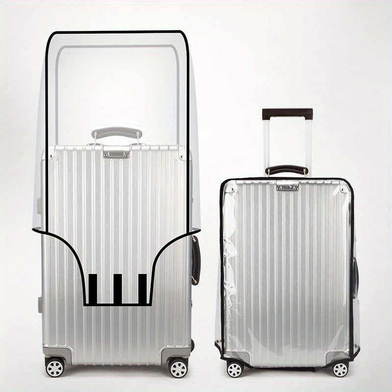 Clear PVC Luggage Protector Cover Waterproof Travel Case Cover