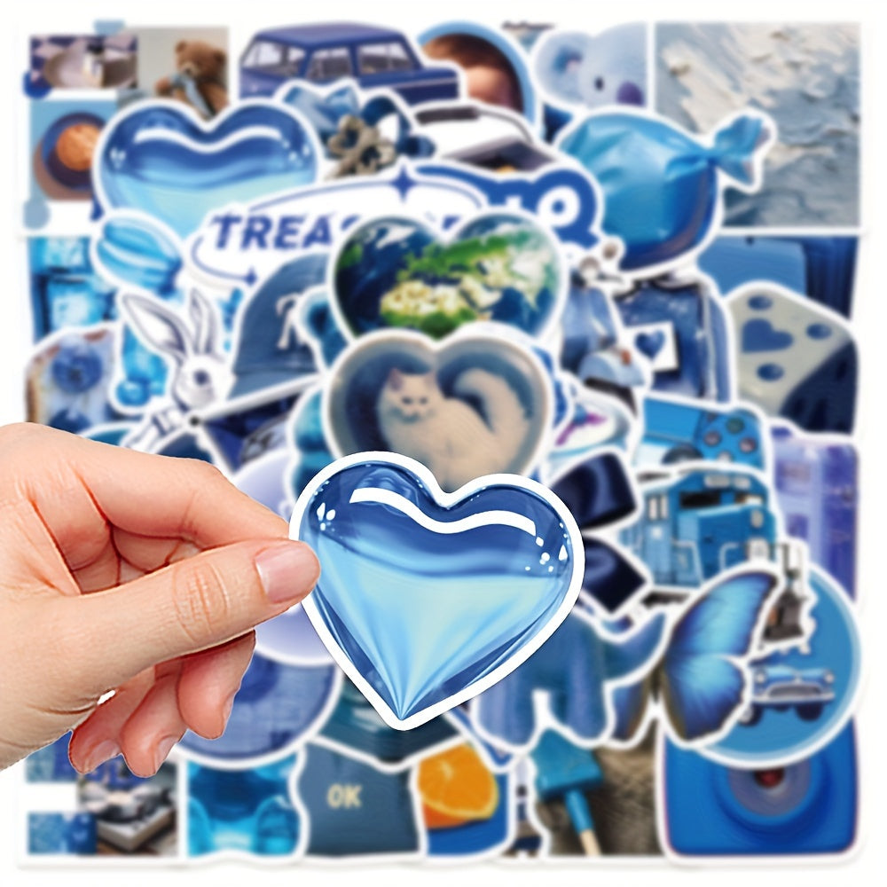 50pcs Dark Series Graffiti Stickers for DIY Decoration, Waterproof Sticker Pack