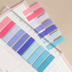200 Sheets PET Sticky Notes Index Stickers Label Paper Instruction
