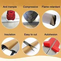 1m Floor Cable Cover Anti Slip Self Adhesive Wire Protector