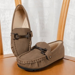 Boys Slip On Loafer Shoes Lightweight Comfortable Flat Shoes