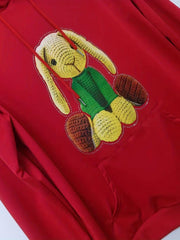 Women's Rabbit Long Sleeve Hoodie With Pocket