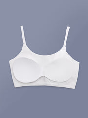Girls Adjustable Strap Bras Stretch Comfortable Seamless Underwear