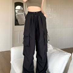 Wide Leg Cargo Pants Spring & Summer Casual Pants
