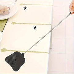 2pcs Telescopic Fly Swatters Durable Heavy Duty Flyswatter Set Indoor Outdoor