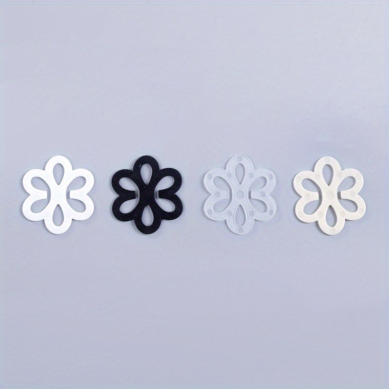 4pcs Invisible Bra Strap Clips Adjustable Shoulder Belt Non slip Buckles