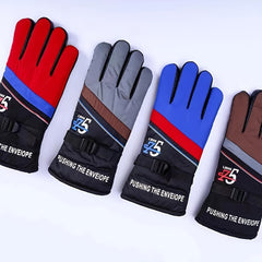 Warm Waterproof Winter Cycling Gloves - Non-slip Motorcycle Gloves