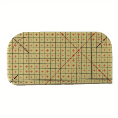 Yellow Ironing Ruler High Temp Resistance Cloth Arts Crafts DIY Sewing