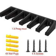 6 Slots Heavy Duty Wall Hanging Storage Rack