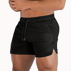 Men's Quick Dry Drawstring Sport Shorts For Outdoor Activities