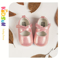 Baby Girls Ballet Shoes Breathable Lightweight Anti Slip Walking Shoes