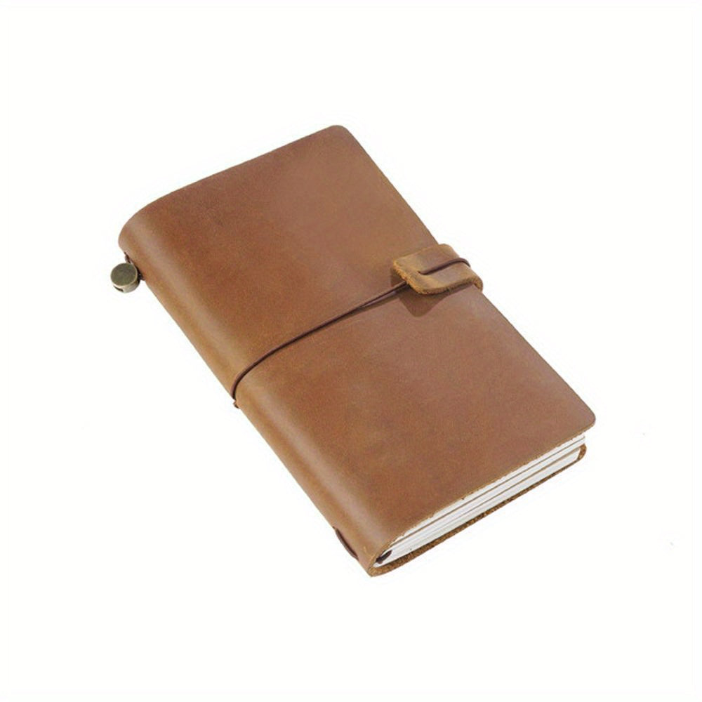 1pc Cowhide Diary Journal Sketchbook Planner TN Travel Notebook Cover