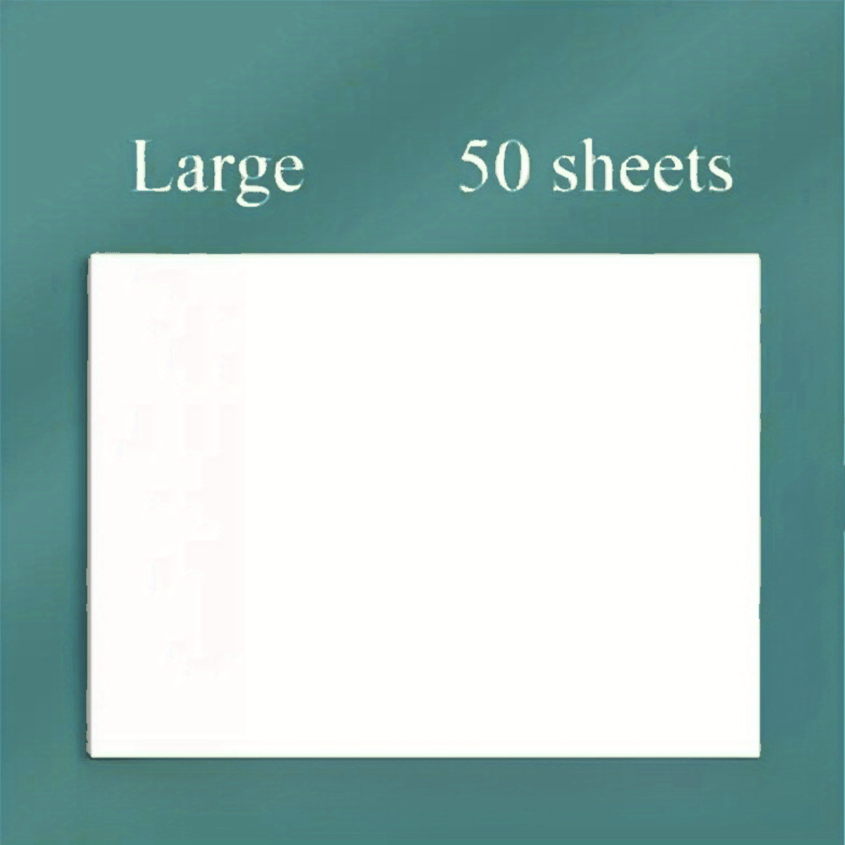 50 Transparent Sticky Notes for Studying Office Error Correction