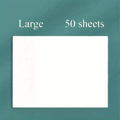 50 Transparent Sticky Notes for Studying Office Error Correction