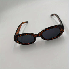 Y2K Oval Sunglasses Anti Glare UV400