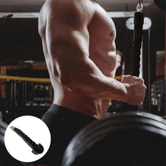 1pc Pull Down Rope Single Grip Tricep And Bicep Exercise Attachment