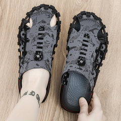 Men's Non Slip Sandals Wear resistant Comfy Beach Shoes Summer
