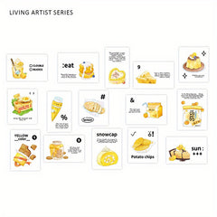 30 Sweet Dessert & Snack Sticker Sheets - Scrapbook & Notebook Decoration
