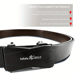 Men's Leather Belt Golf Daily Outdoor Casual Belt