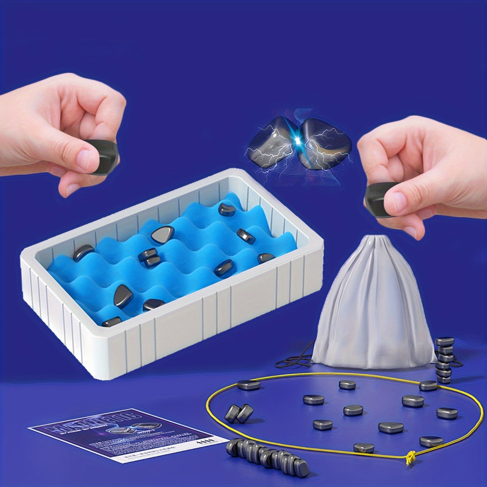 Magnetic Chess Strategy Game Multiplayer Magnet Board Game