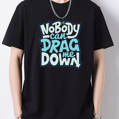 Men's Slim Fit Print Top Short Sleeve T-shirt