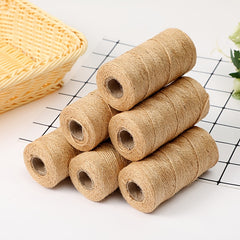 1pc 109 Yards Jute Rope for DIY Artworks Decoration Gift Wrapping