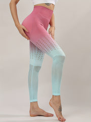 High Waist Hollow Out Leggings Breathable Tight Pants