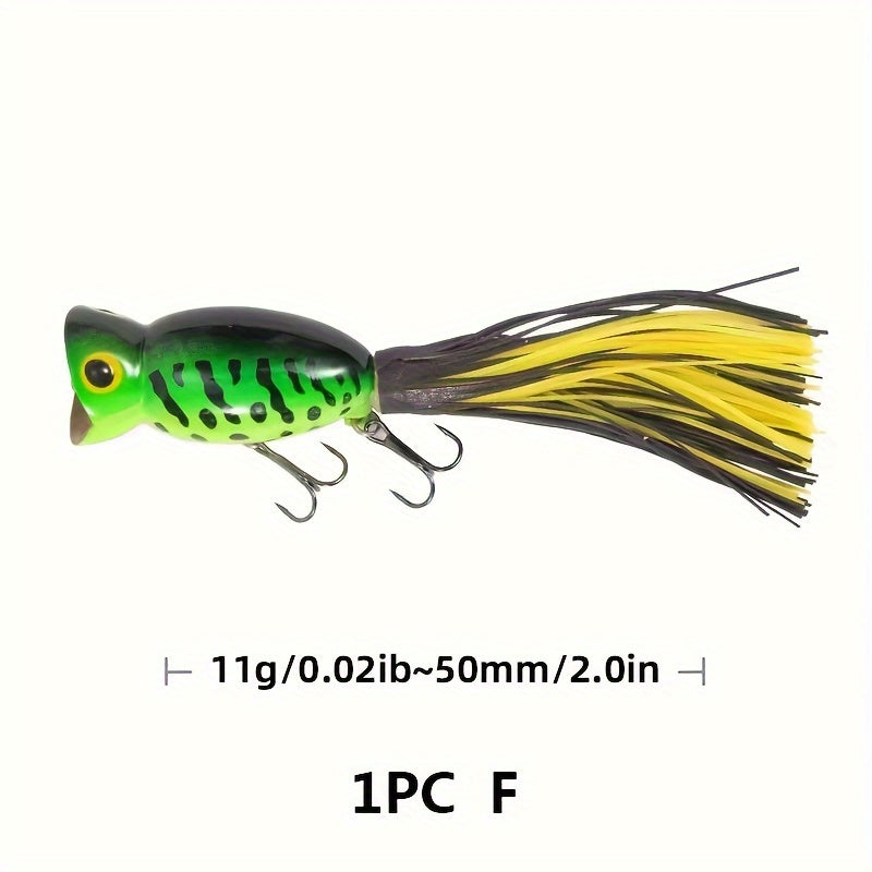 1pc Topwater Popper Lure 11g 0.38oz 1.96in