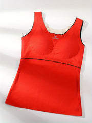 Seamless Thermal Tank Top Slim Fit Women's Lingerie