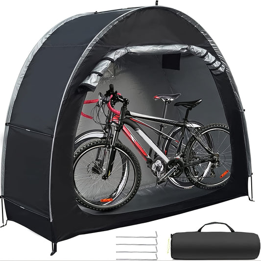 210D Oxford Bike Storage Shed Tent Waterproof Cover for 2 Bicycles