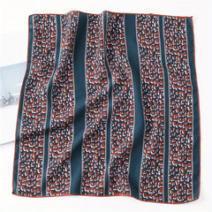 Classic Small Satin Square Scarf Bandana Head Wrap For Women