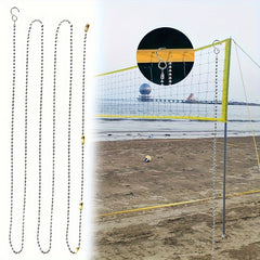 2pcs Volleyball Net Height Measurement Chains Volleyball Referee Equipment