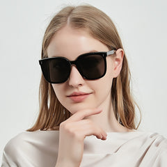 Vintage Ladies Oversized Square Sunglasses UV400