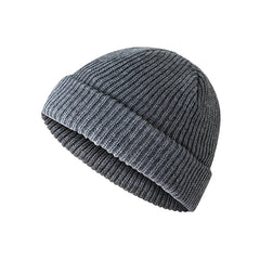Trawler Beanie Knitted Fisherman Hat Retro Vintage Style Ski Skull Cap