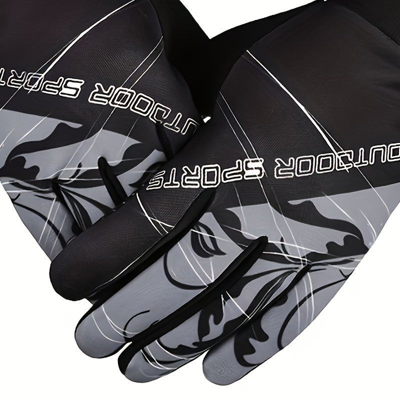 Full Finger Breathable Non-slip Cycling Gloves for Mountain Bike