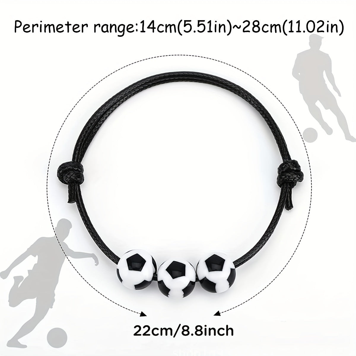 Sports Personality Bracelet Football Basketball Rugby Jewelry Decoration