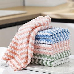Thickened Kitchen Decontamination Dishwashing Cloth