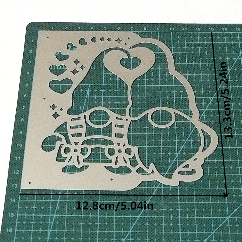 Christmas Greeting Metal Cutting Dies for Cardmaking DIY Scrapbooking Crafting
