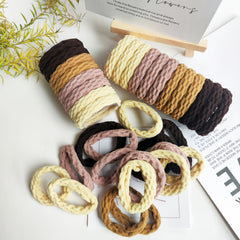 20pcs Colorful Elastic Hair Ties Hair Accessories Girls Ladies