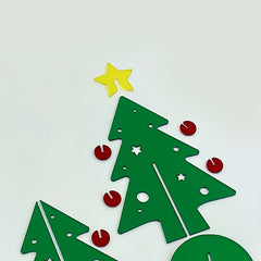 Mini Christmas Tree Resin Decorative Gift Landscape Supplies