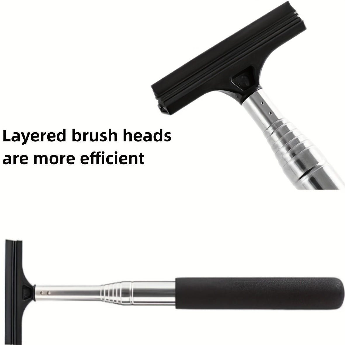 Car Rearview Mirror Wiper Retractable Car Glass Wiper Water Cleaner