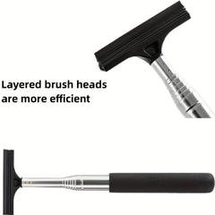 Car Rearview Mirror Wiper Retractable Car Glass Wiper Water Cleaner