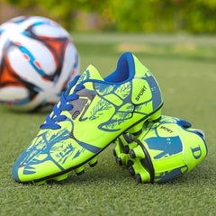 Boy's Non Slip Football Cleat With Spikes - Professional Outdoor Soccer Shoes
