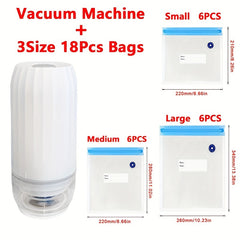 Portable Mini Vacuum Pump Seal Food Fresh Kitchen Accessory