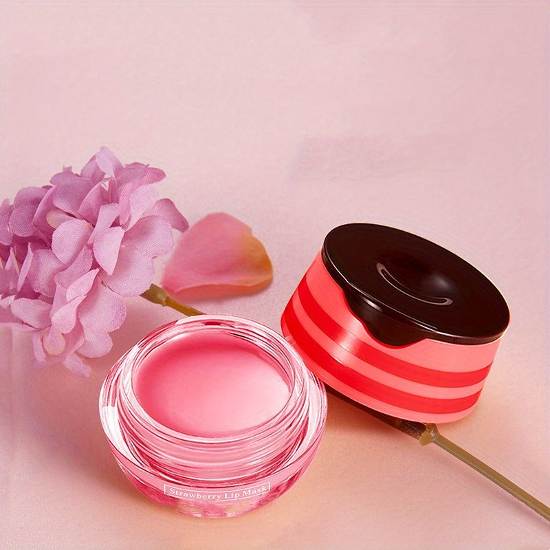 Strawberry Lip Mask 5g Balm Hydrating Nourishing Anti-drying Dead Skin