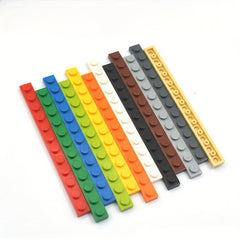 30pcs 1x12 Low Brick Building Blocks 60479 for MOC Building Block Enthusiasts